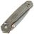 Нож Vosteed Mini Psyop beadblast stonewash сталь Elmax рукоять Green Micarta