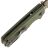 Нож Vosteed Raccoon Cub blackwash сталь 14C28N рукоять Green G10