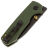 Нож Vosteed Raccoon Cub blackwash сталь 14C28N рукоять Green G10