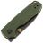 Нож Vosteed Raccoon Cub blackwash сталь 14C28N рукоять Green G10