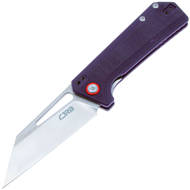 Нож CJRB Ruffian сталь AR-RPM9 рукоять Violet G10 (J1924-VT)