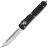 Нож Microtech Ultratech T/E PS stonewash сталь M390 рукоять Black Aluminum (123-11)