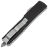 Нож Microtech Ultratech T/E PS stonewash сталь M390 рукоять Black Aluminum (123-11)