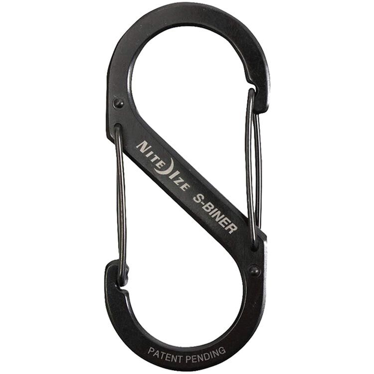 Карабин Nite Ize S-Biner Dual Carabiner #3 Black (SB3-03-01)