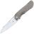 Нож Kizer Kobold 2.0 stonewash сталь 154CM рукоять Green Micarta