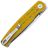 Нож Petrified Fish Morse satin сталь 154CM рукоять Yellow G10