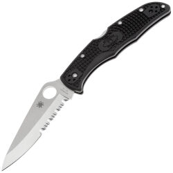 Нож Spyderco Endura 4 PS сталь VG-10 рукоять Black FRN (C10PSBK)