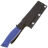 Нож Owl Knife Canadian-S сталь Elmax рукоять микарта Джинс фиолетовая