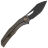 Нож WE Knife Ignio blackwash сталь 20CV рукоять Bronze Titanium (WE22042B-2)