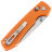Нож Vosteed Raccoon CB satin сталь 14C28N рукоять Orange G10