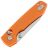 Нож Vosteed Raccoon CB satin сталь 14C28N рукоять Orange G10
