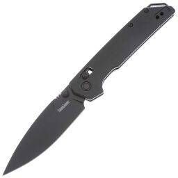 Нож Kershaw Iridium black cталь D2 рукоять Black Aluminium (2038BLK)
