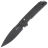 Нож Kershaw Iridium black cталь D2 рукоять Black Aluminium (2038BLK)