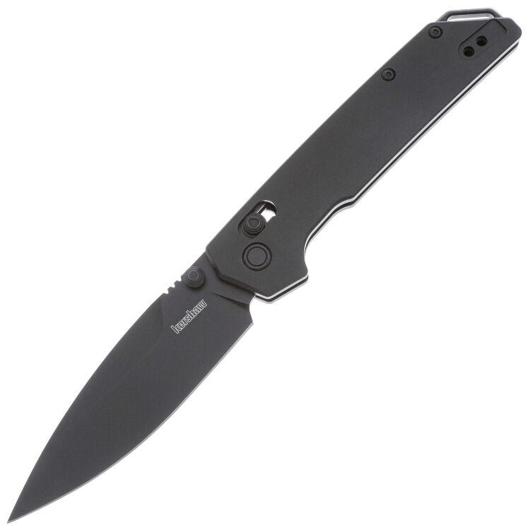 Нож Kershaw Iridium black cталь D2 рукоять Black Aluminium (2038BLK)