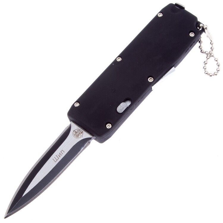 Нож Мастер-К Шип сталь 420 рукоять алюминий Черный (MA012-3)