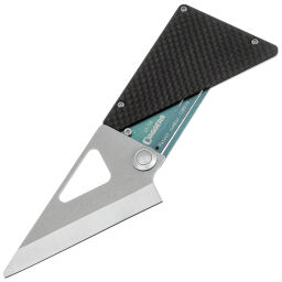 Нож Daggerr Cardknife сталь 8Cr13MoV рукоять Green Ti/Carbon Fiber