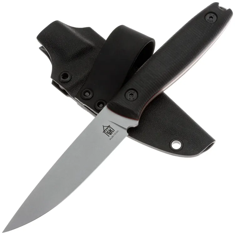 Нож Град Горький Оса сталь AUS-10Co рукоять Black Micarta