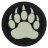 Патч Stabwoodstone Лапа Black G10