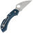 Нож Spyderco Dragonfly 2 Wharncliffe сталь K390 рукоять Blue FRN (C28FP2WK390)