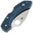 Нож Spyderco Dragonfly 2 Wharncliffe сталь K390 рукоять Blue FRN (C28FP2WK390)
