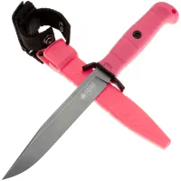 Нож Kizlyar Supreme Vector Tacwash сталь PGK рукоять Pink Polypropylene