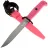 Нож Kizlyar Supreme Vector Tacwash сталь PGK рукоять Pink Polypropylene