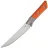 Нож кухонный Microtech 6.125" Boning Knife сталь M390MK рукоять Ti/Ember Orange G10 (3100B-10EM)