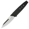 Нож WE Knife Hull satin сталь M390 рукоять Black Titanium (WE24046-1)