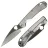 Нож Daggerr Sting NF frame lock serrated satin сталь VG-10 рукоять Stainless steel