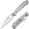 Нож Daggerr Sting NF frame lock serrated satin сталь VG-10 рукоять Stainless steel