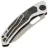 Нож Maxace Black Mirror-S cталь 14C28N рукоять Ivory G10/GID Carbon fiber (MM52-2-D)