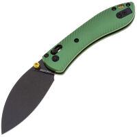 Нож Vosteed Mini Nightshade blackwash сталь 14C28N рукоять Green Aluminum