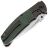 Нож Kansept Hinterland stonewash сталь S35VN рукоять Blackwash Ti/Green Micarta