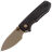 Нож Vosteed Raccoon Cub Copper Dune сталь 14C28N рукоять Black G10