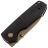 Нож Vosteed Raccoon Cub Copper Dune сталь 14C28N рукоять Black G10