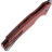 Нож Mr.Blade Hellcat blackwash сталь VG-10 рукоять Burgundy G10