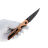 Нож Kizer Shot black сталь 154CM рукоять Copper Aluminium