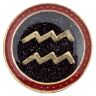 Бусина темлячная byMordor Знак зодиака Водолей
