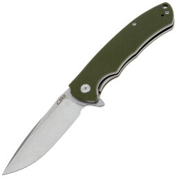 Нож CJRB Taiga сталь AR-RPM9 рукоять Green G10 (J1903-GNF)