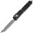 Нож Microtech Ultratech T/E Serrated apocalyptic сталь M390 рукоять Black Aluminium (123-12AP)