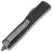 Нож Microtech Ultratech T/E Serrated apocalyptic сталь M390 рукоять Black Aluminium (123-12AP)