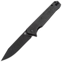 Нож QSP Mamba V2 blackwash сталь D2 рукоять Black Micarta (QS111-G2)