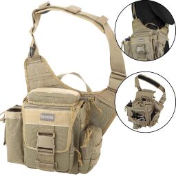 Сумка плечевая Maxpedition Jumbo Versipack Khaki (0412K)