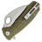 Нож Honey Badger Claw M serrated сталь 8Cr13MoV рукоять Green FRN