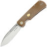 Нож Kizer Retro satin сталь Nitro-V рукоять Brown Micarta