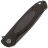 Нож Petrified Fish Stamp blackwash сталь D2 рукоять Black G10/CF