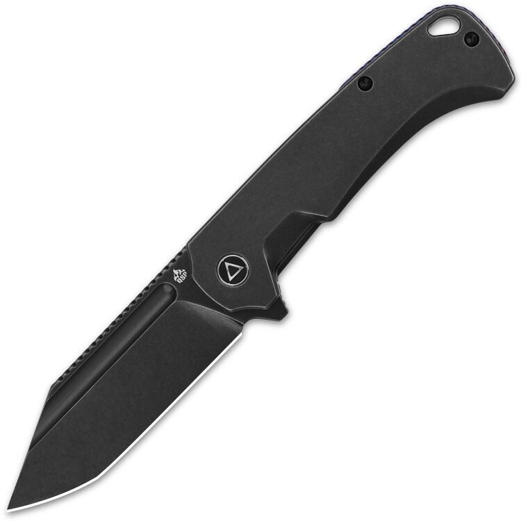 Нож QSP Rhino blackwash сталь M390 рукоять Blackwash Titatanium/MokuTi (QS143-B)