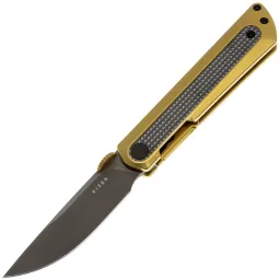 Нож Kizer Quoll DLC сталь S45VN рукоять Titanium/Zirconium