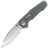 Нож Real Steel Evolution Ironclad Tanto stonewash сталь D2 рукоять Grey G10 (7912SG)