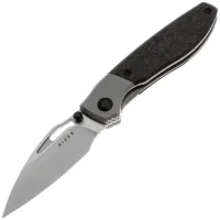 Нож Kizer Shrike satin сталь S45VN рукоять Titanium/Carbon Fiber